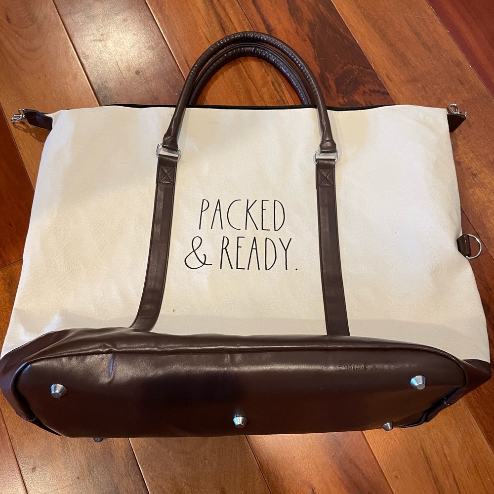 Rae Dunn Packed & Ready Weekender Bag